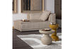 Miniature Table d'appoint 45x45 cm métal marron Bova 2
