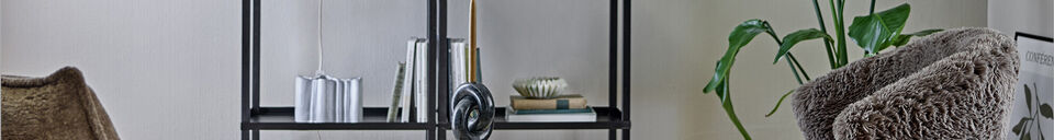 Mise en avant matière Table d'appoint 46 cm MDF Nature Elmer