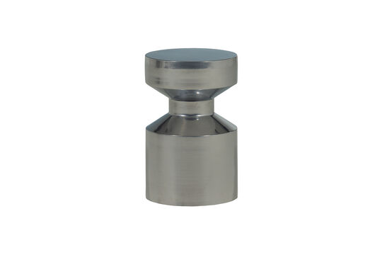 Table d'appoint 47x30 cm Métal Chrome FERRY Détouré