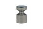 Miniature Table d'appoint 47x30 cm Métal Chrome FERRY Détouré