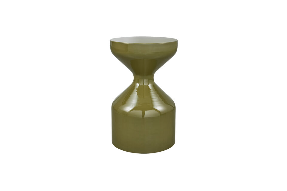 Table d'appoint 47x30 cm Métal Vert Floyd Woood