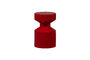 Miniature Table d'appoint 47x30x30 métal rouge Ferry Détouré
