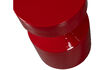 Miniature Table d'appoint 47x30x30 métal rouge Ferry 3