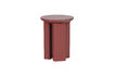 Miniature Table d'appoint 50x40 cm MDF brillant rouge/rose Orivo 1