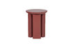 Miniature Table d'appoint 50x40 cm MDF brillant rouge/rose Orivo 3