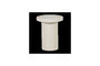 Miniature Table d'appoint 51x40 cm MDF brillant sable VELUNA Détouré