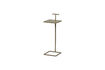 Miniature Table d'appoint 64x22 métal sable foncé TOSTE 1