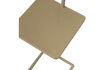 Miniature Table d'appoint 64x22 métal sable foncé TOSTE 8