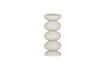 Miniature Table d'appoint 69x29x29 cm métal crème Brilo 1