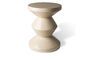 Miniature Table d'appoint beige Zig Zag Détouré