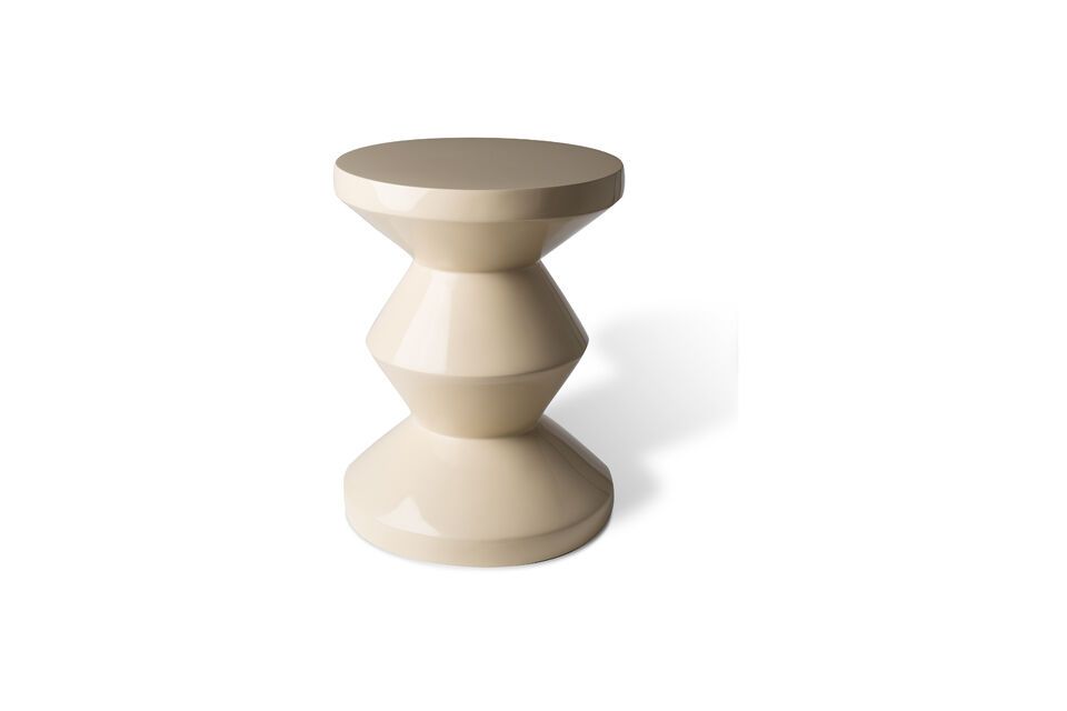 Table d'appoint beige Zig Zag Pols Potten