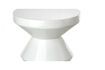 Miniature Table d'appoint blanche Zig Zag 2