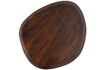 Miniature Table d'appoint Bois de manguier Noyer POSTURE 6