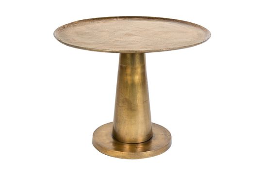 Table d'appoint Brute ronde en laiton