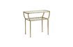 Miniature Table d'appoint Chic couleur or 4