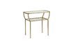 Miniature Table d'appoint Chic couleur or 4