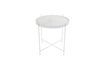 Miniature Table d'appoint Cupid Marbre Blanc 9
