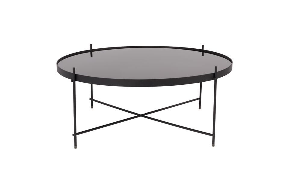 Table d'appoint Cupid XXL noire Zuiver