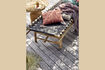 Miniature Table d'appoint D46xH46 cm en jacinthe d'eau naturelle Camo 3