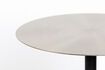 Miniature Table d'appoint en acier argent Snow Brushed 8