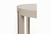 Miniature Table d'appoint en Acier Beige Centre 6