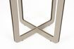 Miniature Table d'appoint en Acier Beige Centre 10