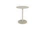 Miniature Table d'appoint en acier beige Snow Détouré