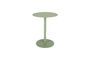 Miniature Table d'appoint en acier vert Snow Détouré