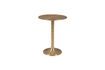 Miniature Table d'appoint en aluminium doré Hynotising 1