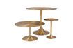 Miniature Table d'appoint en aluminium doré Hynotising 4