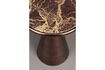 Miniature Table d'appoint en aluminum noir Mount 2