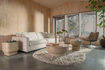 Miniature Table d'appoint en béton beige Noble 10