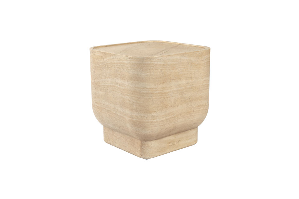Table d'appoint en béton beige Noble - 10