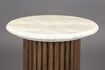 Miniature Table d'appoint en bois beige Arda 3