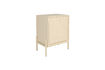 Miniature Table d'appoint en bois beige Faces 5