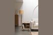 Miniature Table d'appoint en bois beige Rise 3