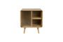 Miniature Table d'appoint en bois beige Rise Détouré