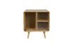 Miniature Table d'appoint en bois beige Rise 5