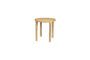 Miniature Table d'appoint en bois beige Storm Détouré