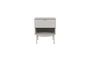 Miniature Table d'appoint en bois blanc Cayo Détouré