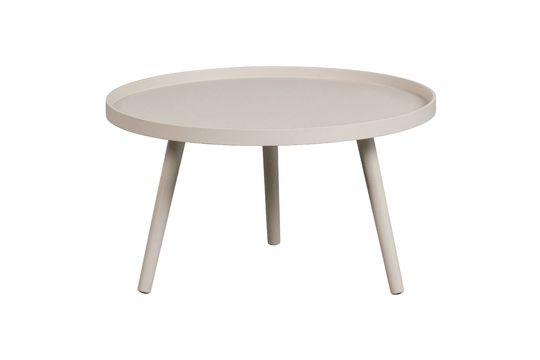 Table d'appoint en bois blanc Mesa