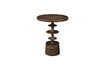 Miniature Table d'appoint en bois brun Cath 7