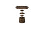 Miniature Table d'appoint en bois brun Cath Détouré