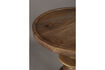 Miniature Table d'appoint en bois brun Cath 2