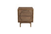 Miniature Table d'appoint en bois brun Groove 4