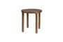 Miniature Table d'appoint en bois brun Storm Détouré