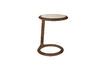 Miniature Table d'appoint en bois d'acacia marron Doppio 5