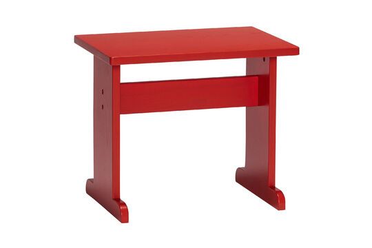 Table d'appoint en bois de frêne rouge Play Détouré