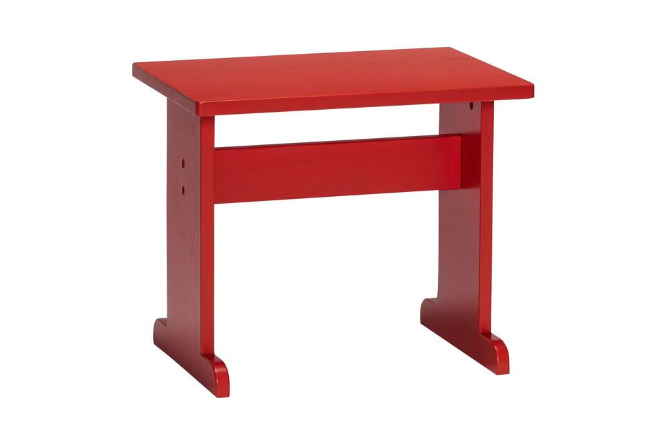 Table d'appoint en bois de frêne rouge Play Hübsch