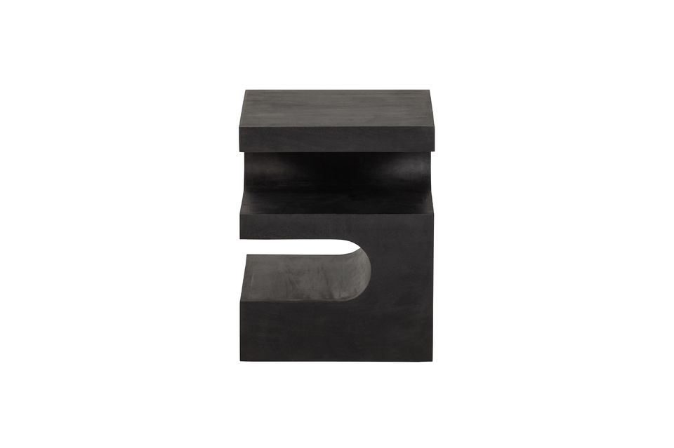 Table d'appoint en bois de manguier noir Toma - 4